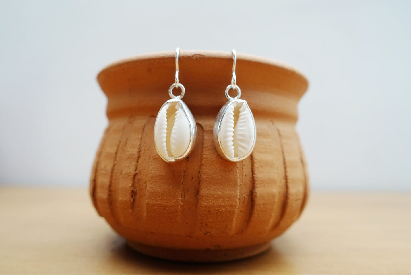 Cowrie Shell (real) Asilia Earrings