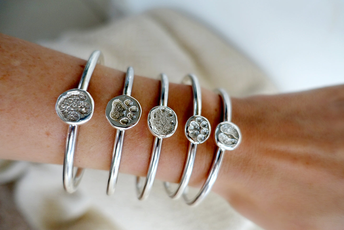 FULL SET OF 5 - Big Five Malaika Bangle set