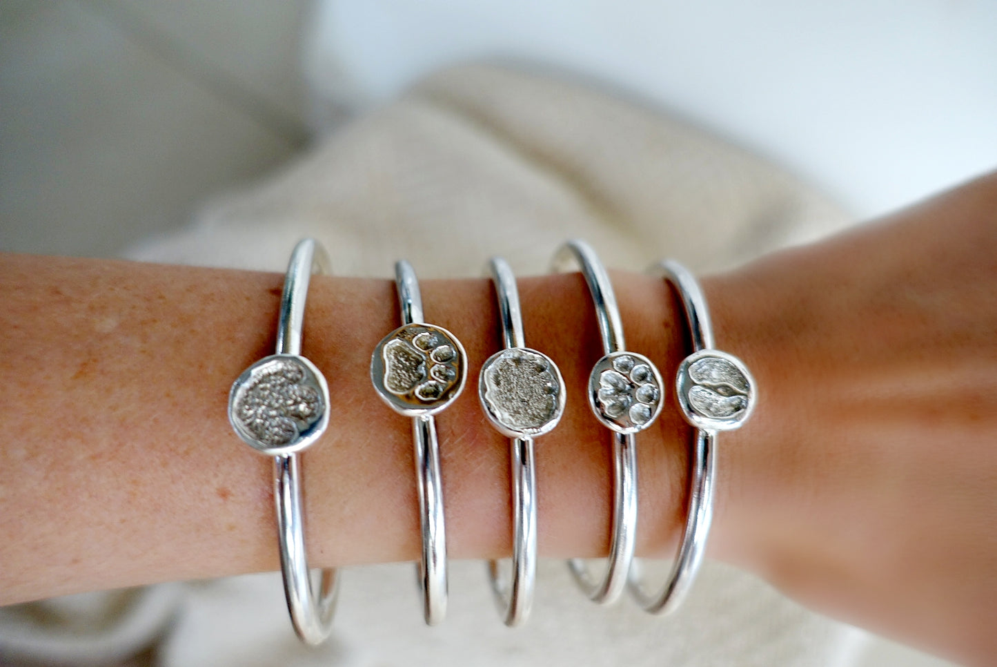 FULL SET OF 5 - Big Five Malaika Bangle set