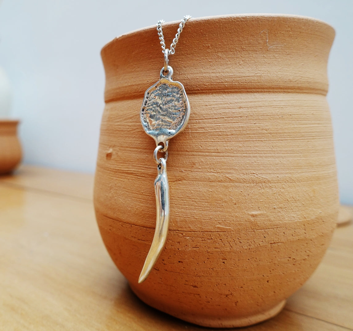 Mara Elephant Footprint Asilia Necklace