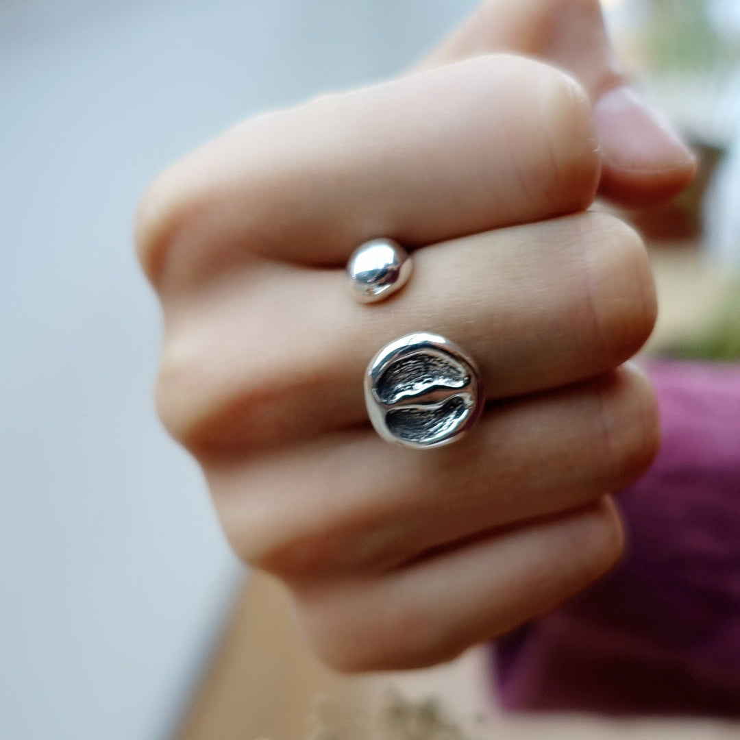 Tsavo Buffalo Footprint Tasmin Ring