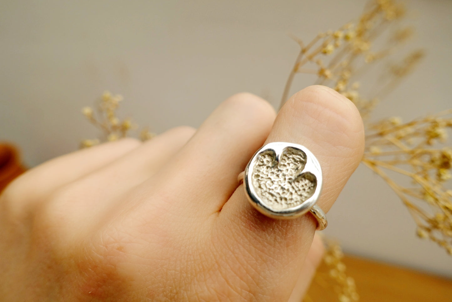 Tsavo Rhino Footprint Asilia Ring