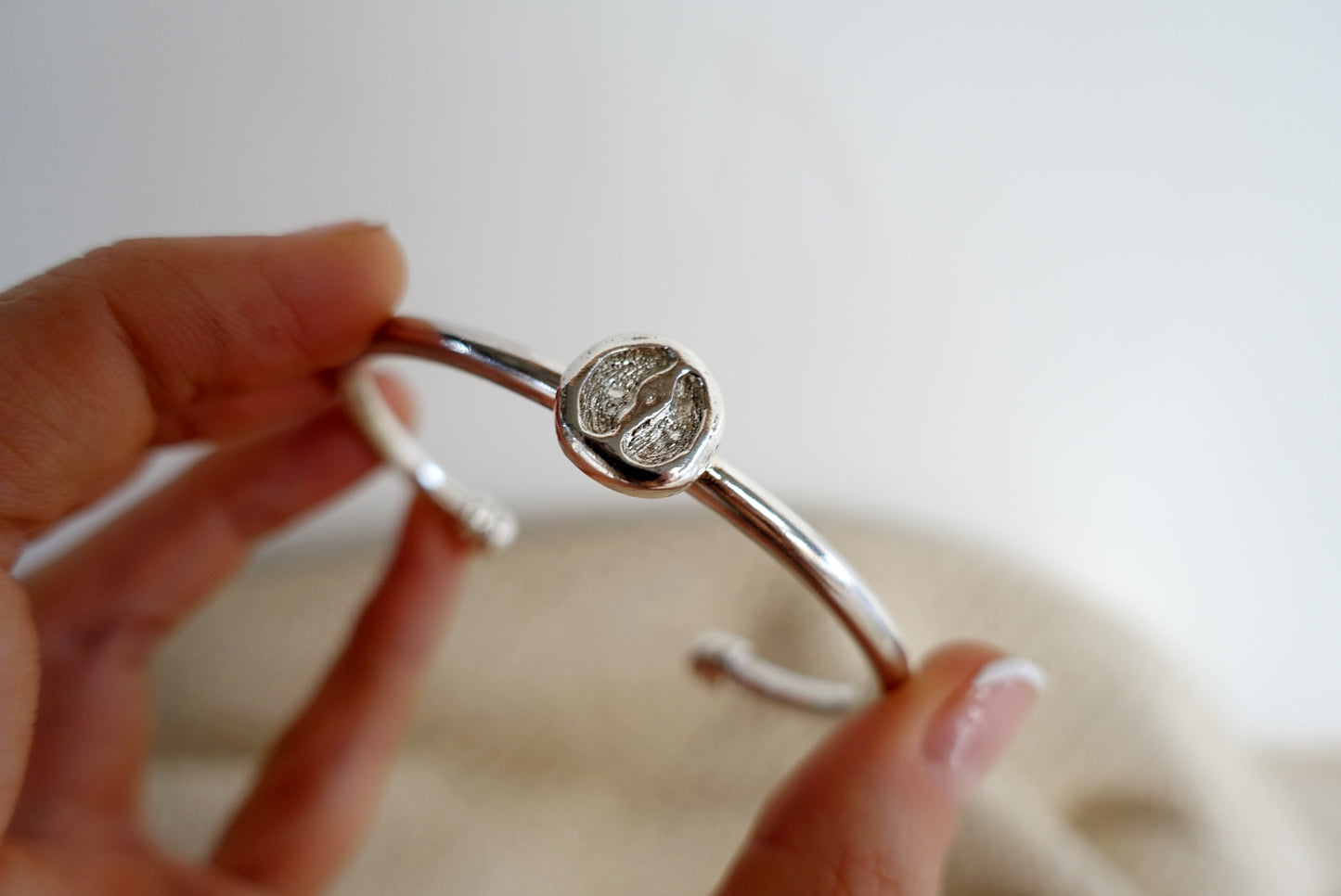 Tsavo Buffalo Footprint Malaika Bangle