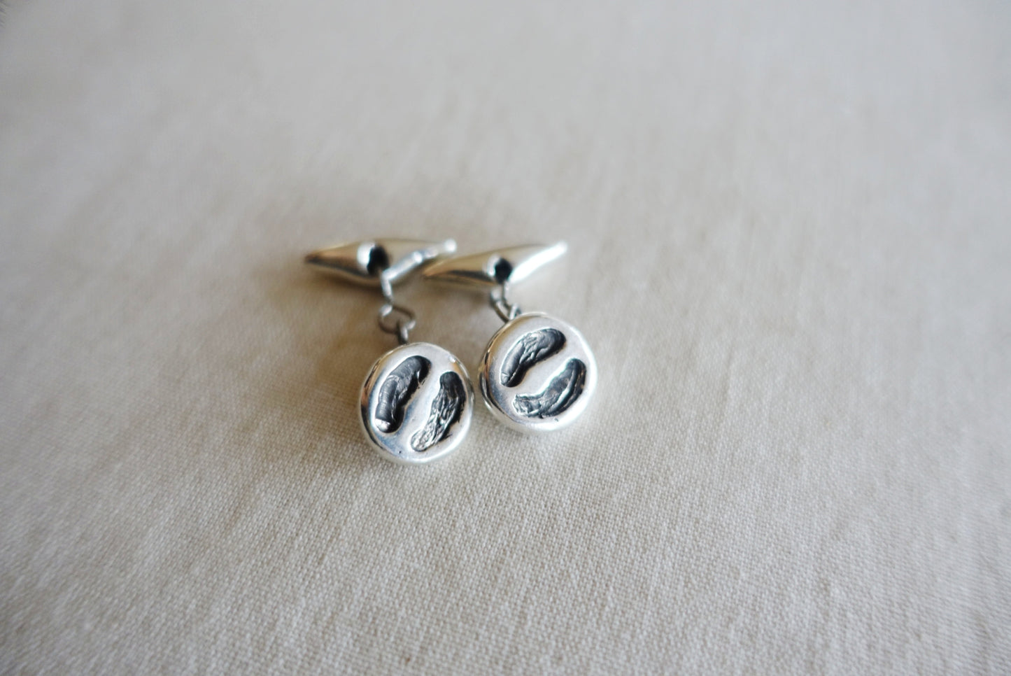 Tsavo Buffalo Footprint Cufflinks