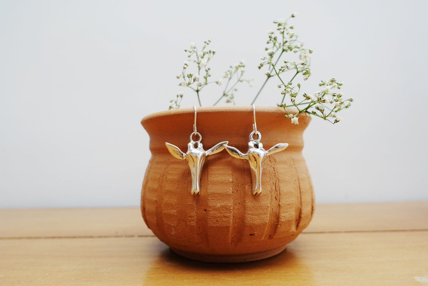 Giraffe Face (loop centre) Asilia Earrings