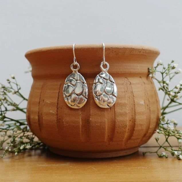 Giraffe Skin (oval) Asilia Earrings