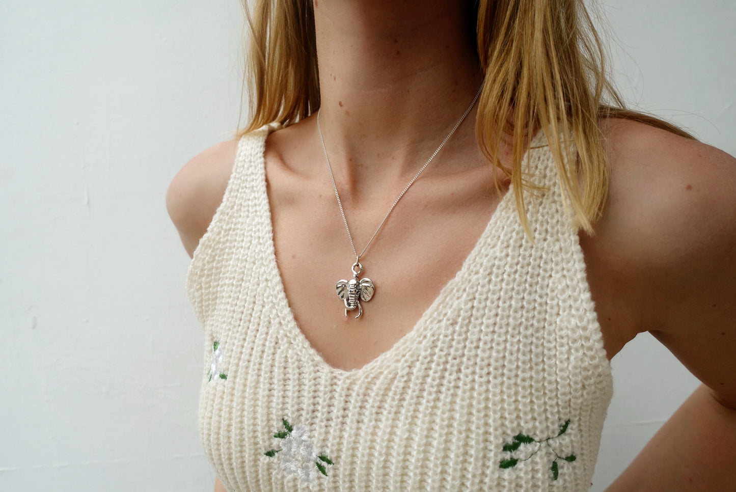 Shaba Elephant Head Asilia Necklace