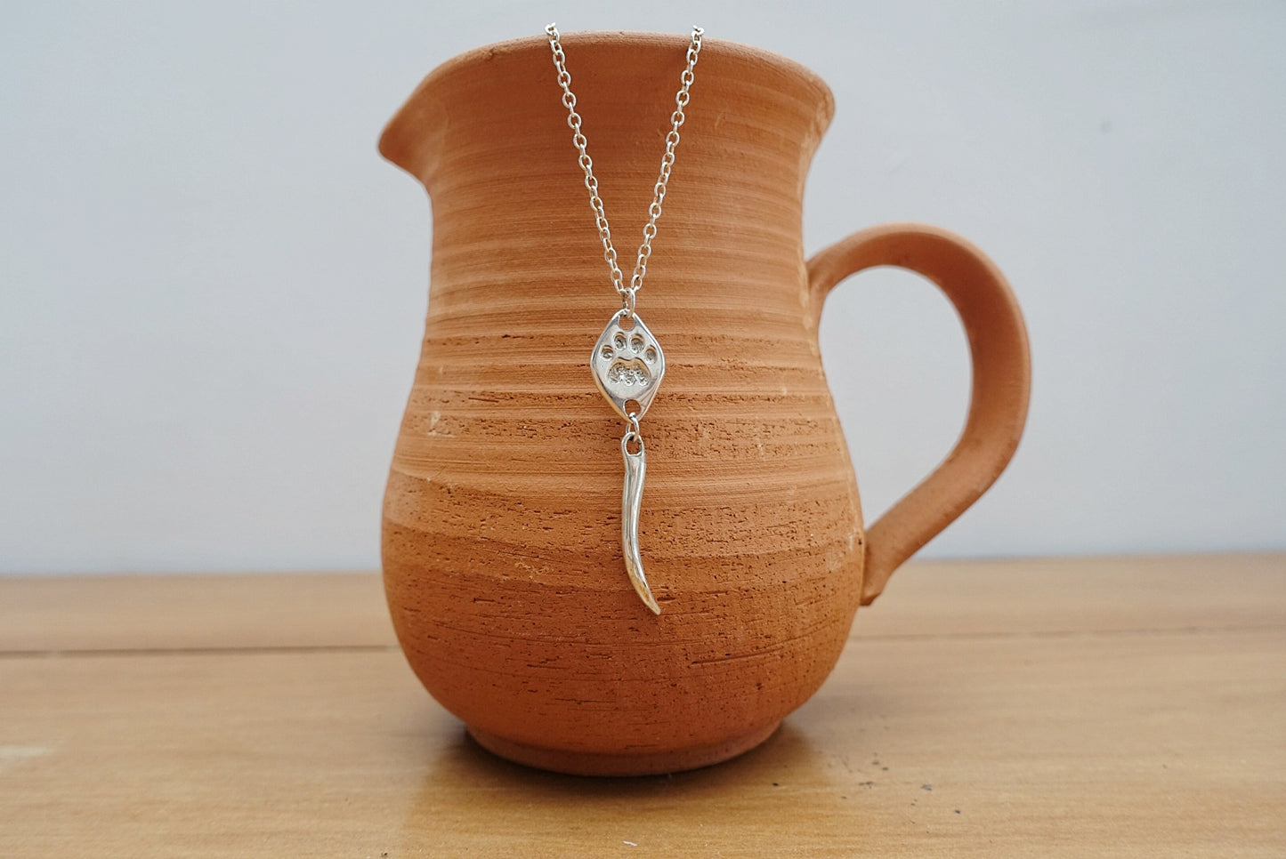 Simba Paw Tusk on 30 inch chain