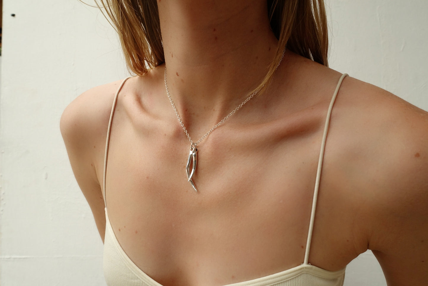 Double Tusk on 15 inch choker