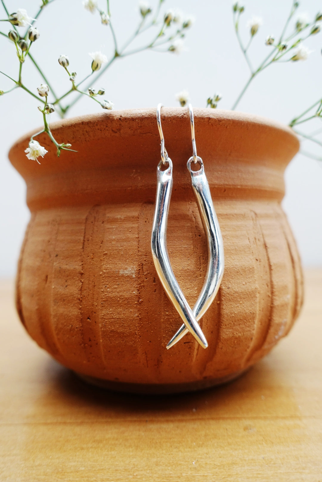 Single Tusk (L) Asilia Earrings