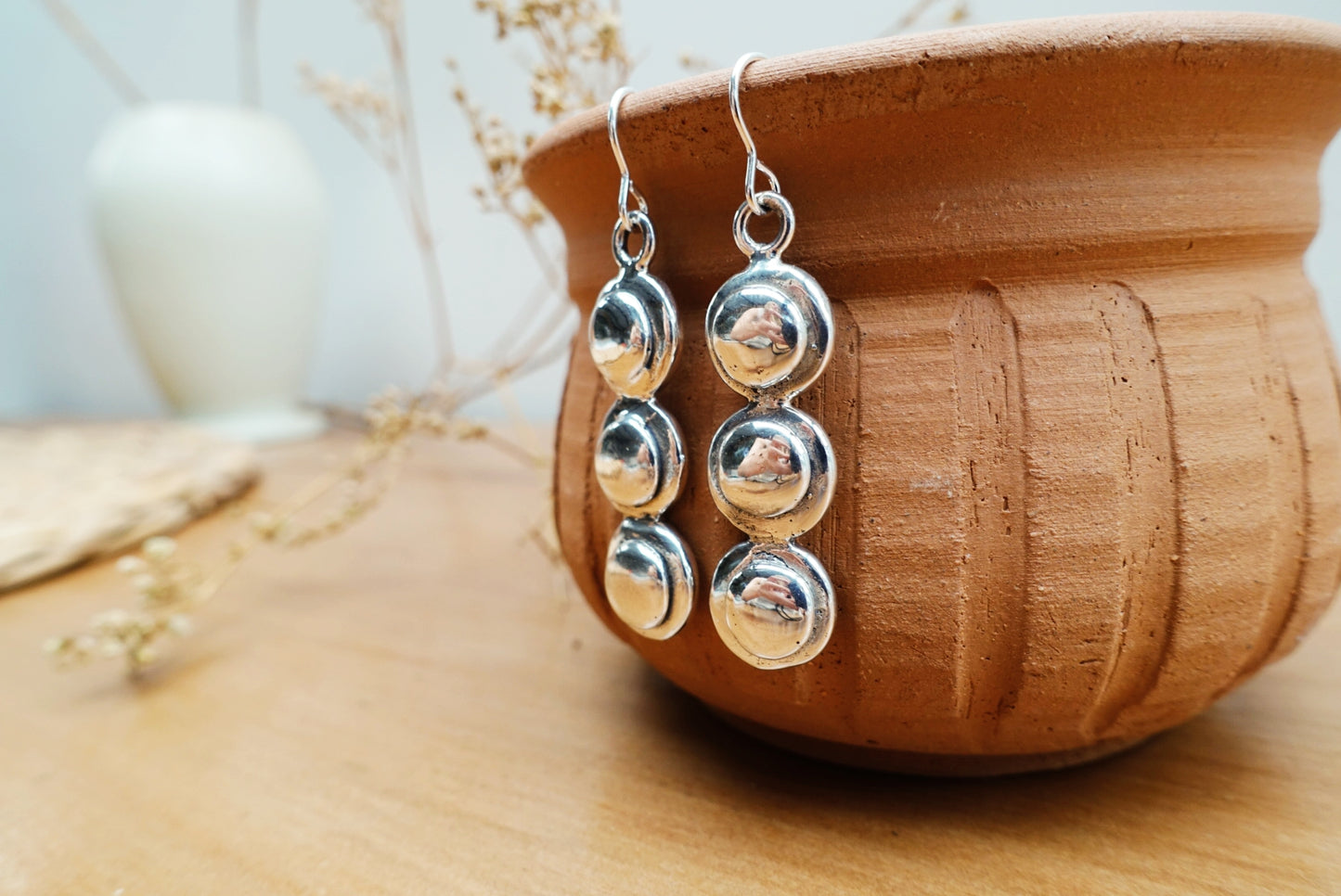 Azali Bead (triple) Asilia Earrings