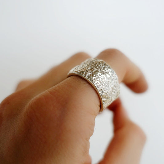 Elephant Skin Rahisi Ring