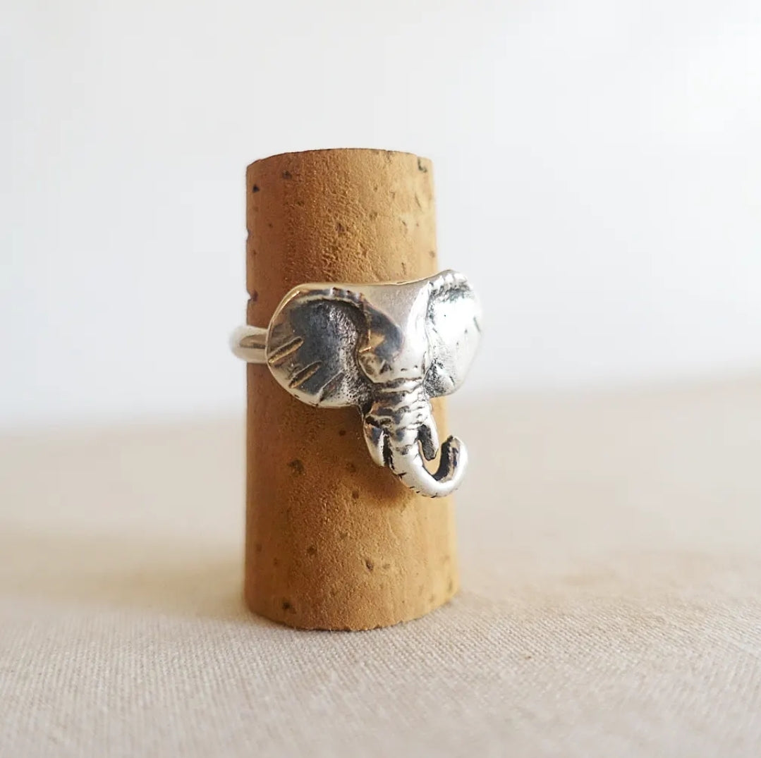 Tsavo Elephant Head Asilia Ring