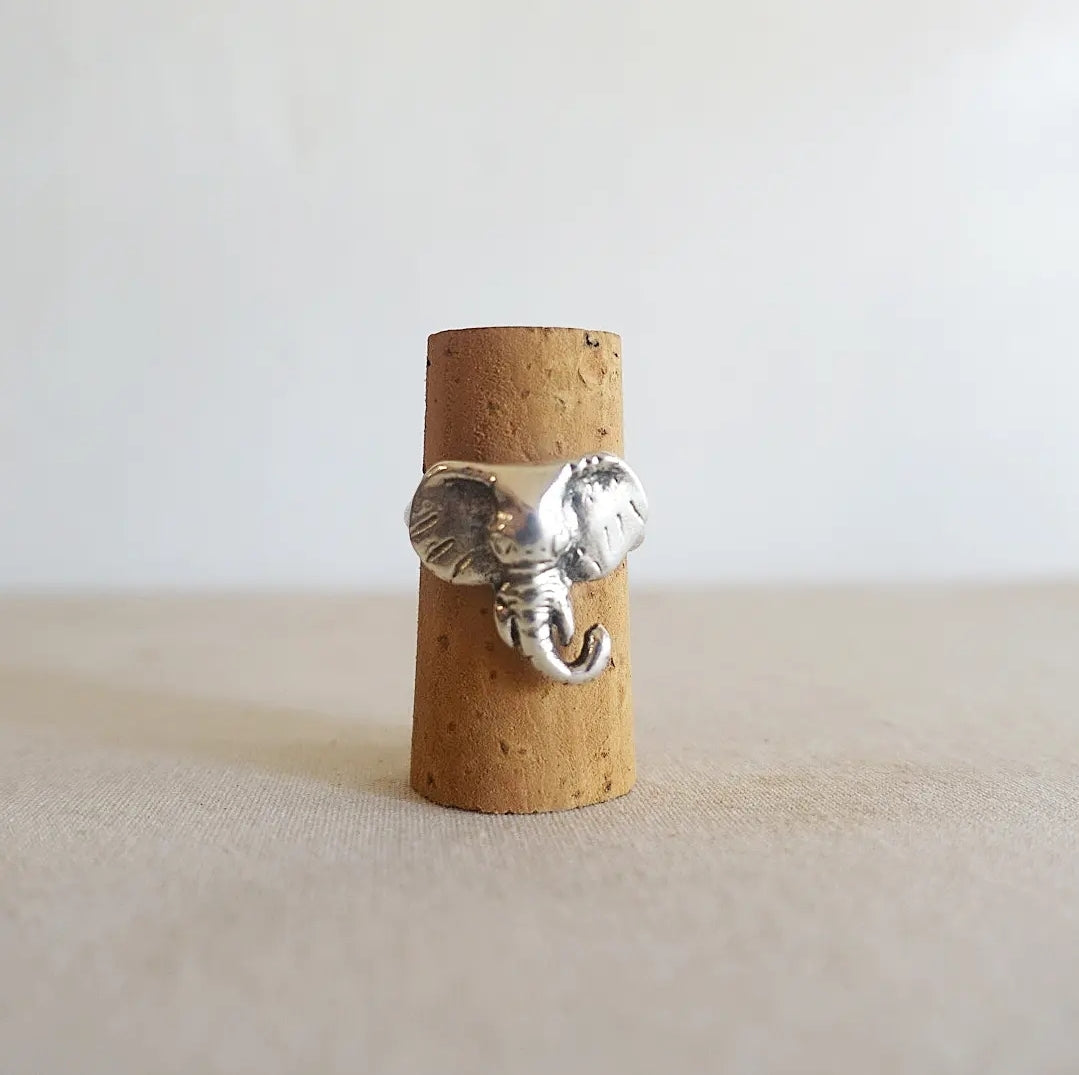 Tsavo Elephant Head Asilia Ring