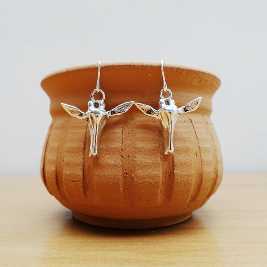 Giraffe Face (loop centre) Asilia Earrings