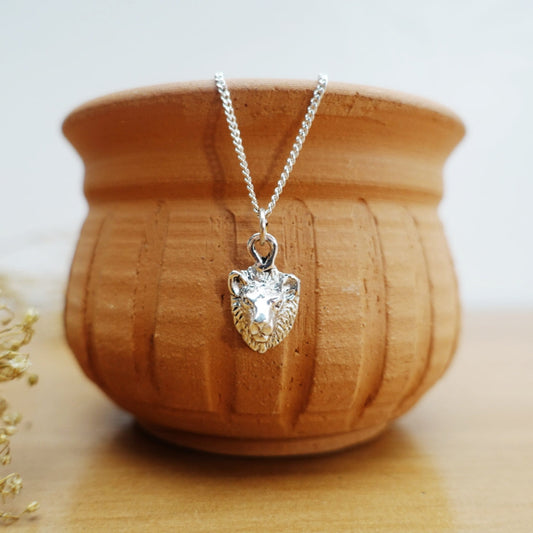 Leo Lion Head Asilia Necklace
