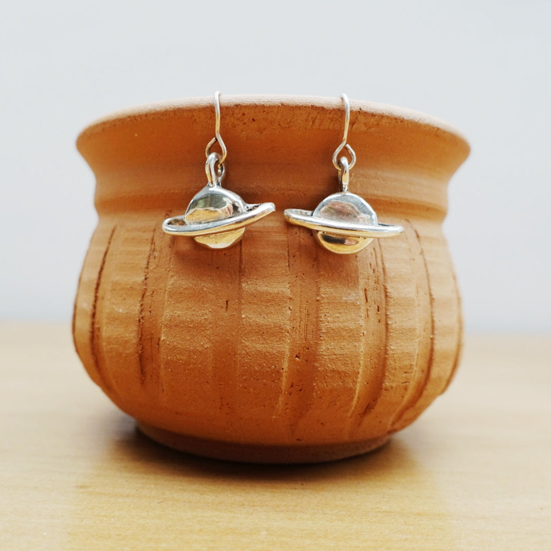 Planet Saturn Asilia Earrings