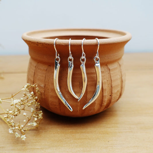 Single Tusk Earrings Set (special)