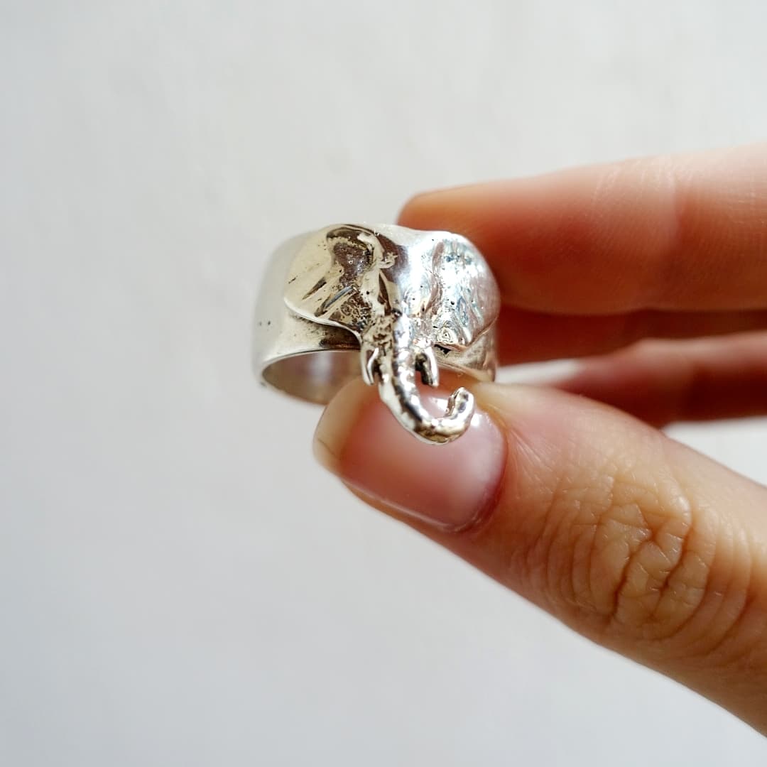 Tsavo Elephant Head Rahisi Ring