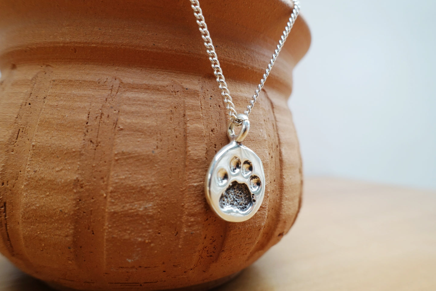 Tsavo Lion Footprint Asilia Necklace