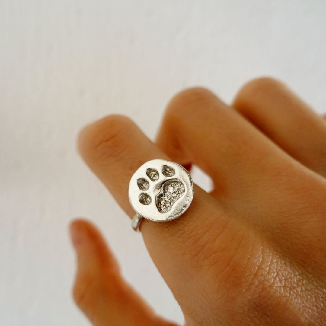 Tsavo Lion Footprint Asilia Ring