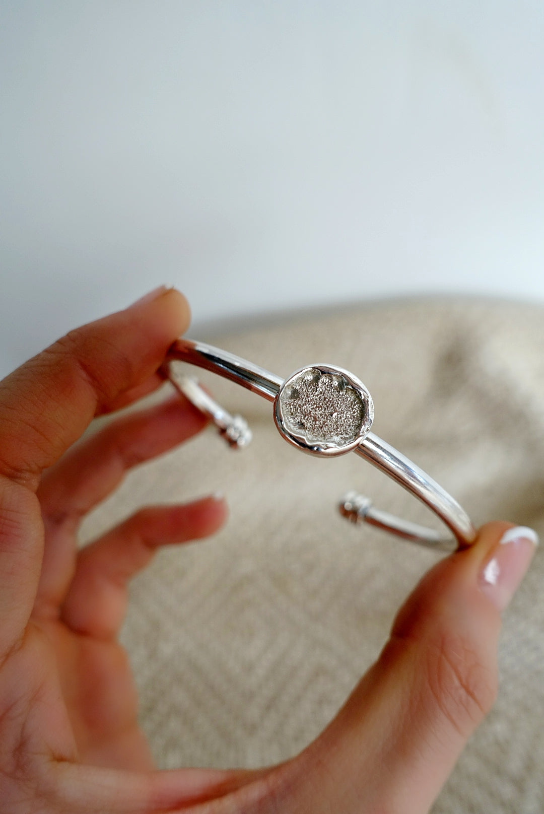 Tsavo Elephant Footprint Malaika Bangle