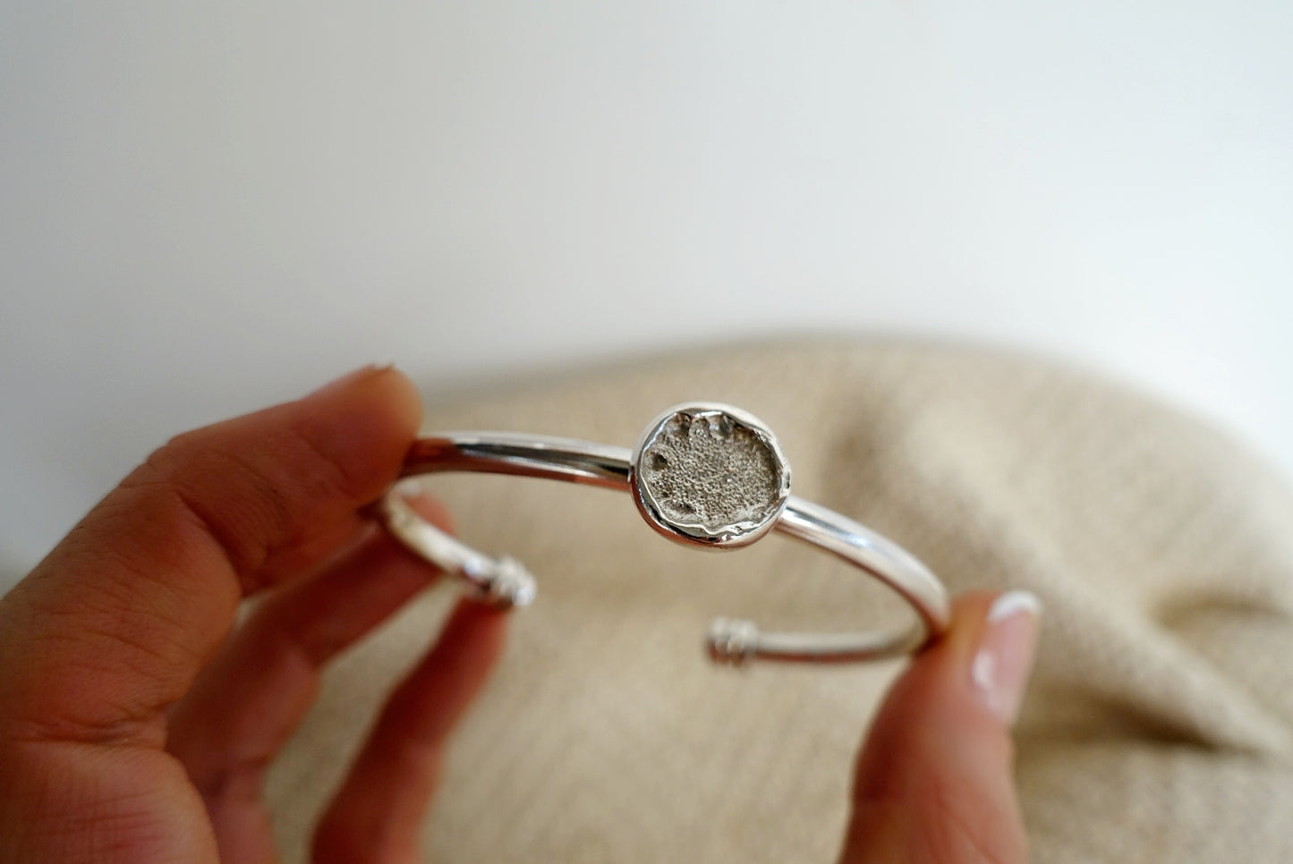 Tsavo Elephant Footprint Malaika Bangle