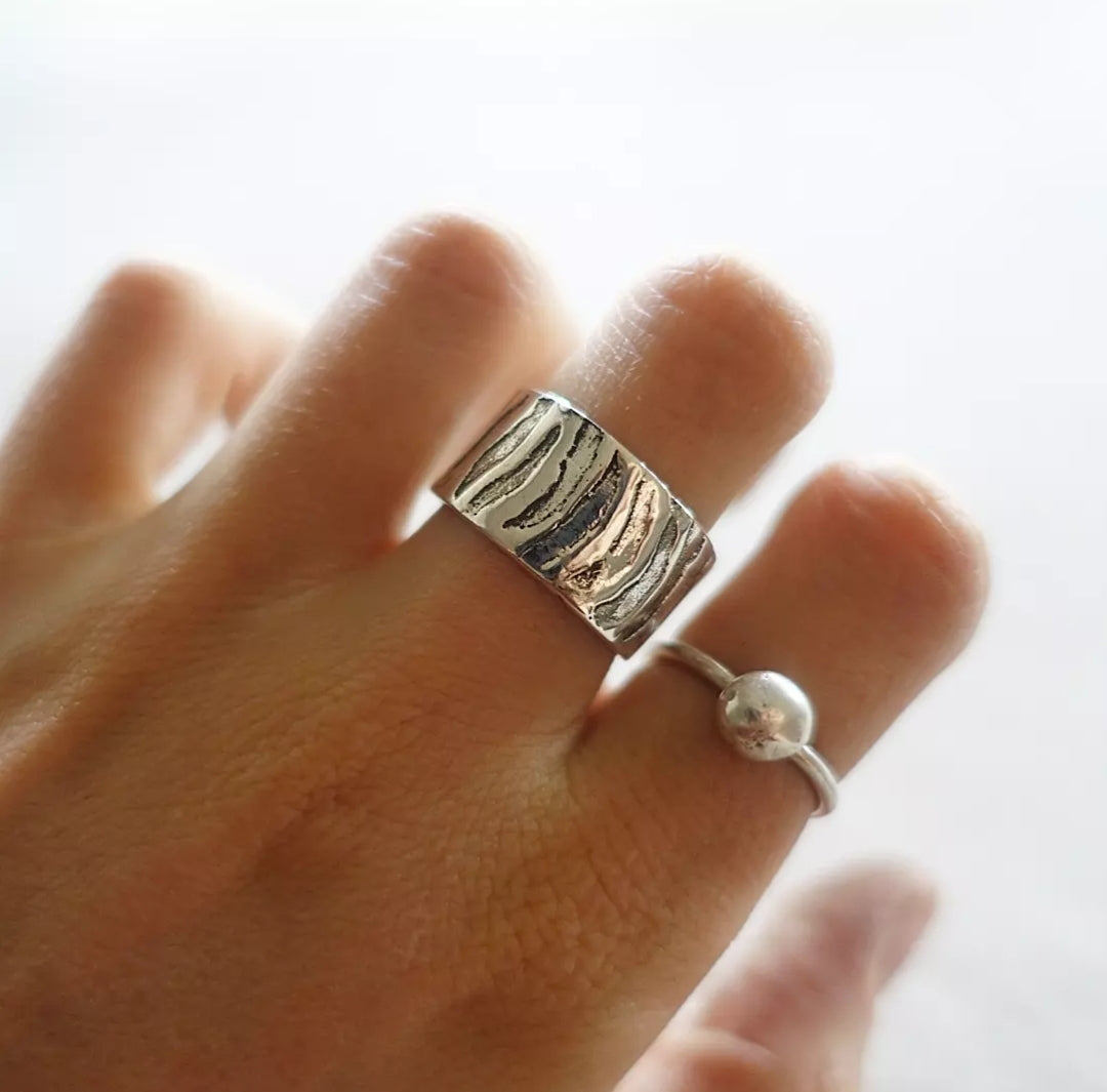 Zebra Stripe Ring