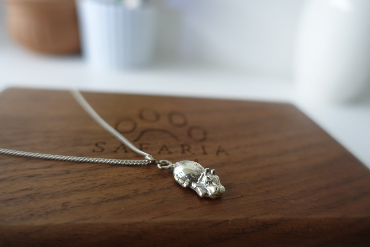 Baby Hippo Asilia Necklace