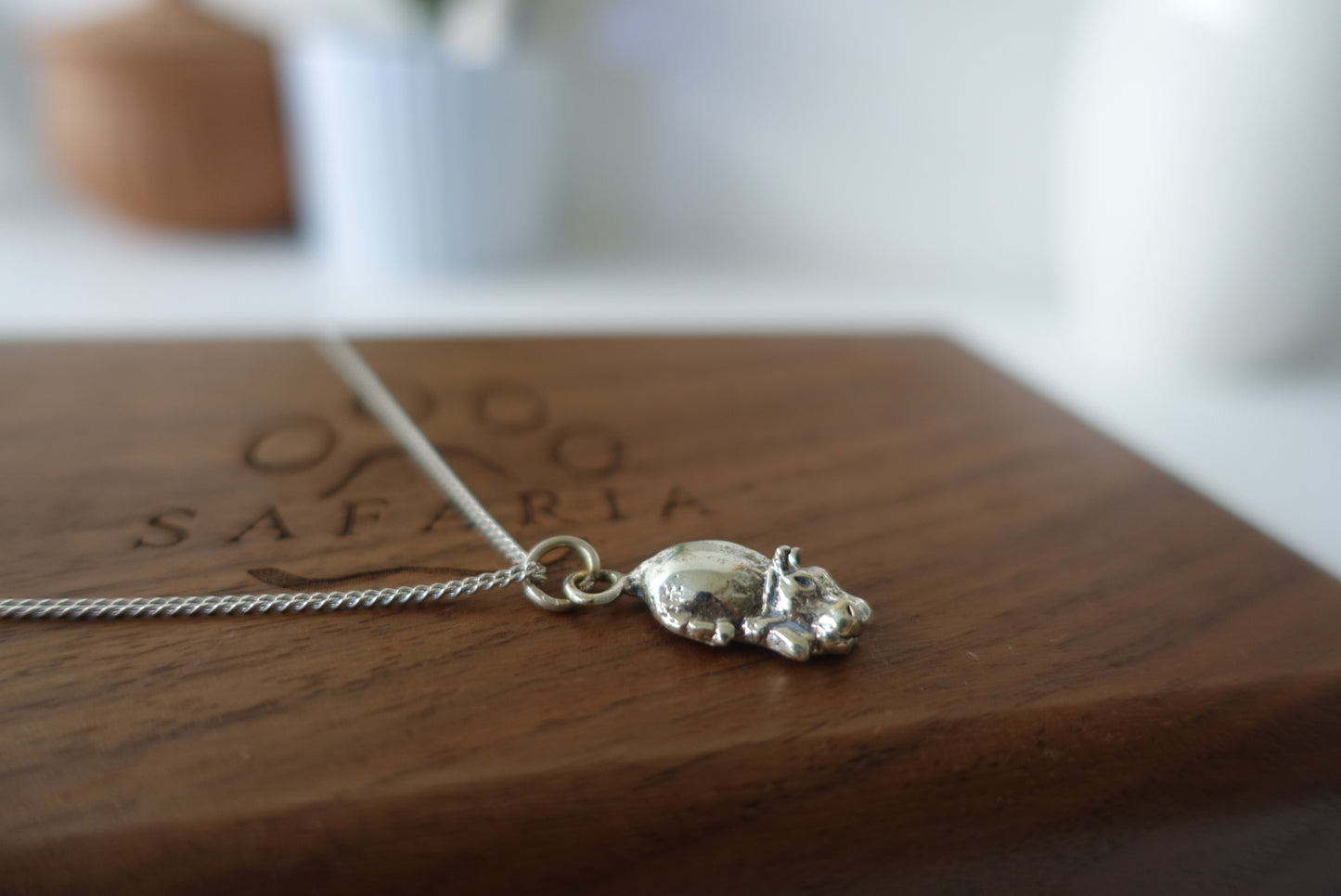 Baby Hippo Asilia Necklace