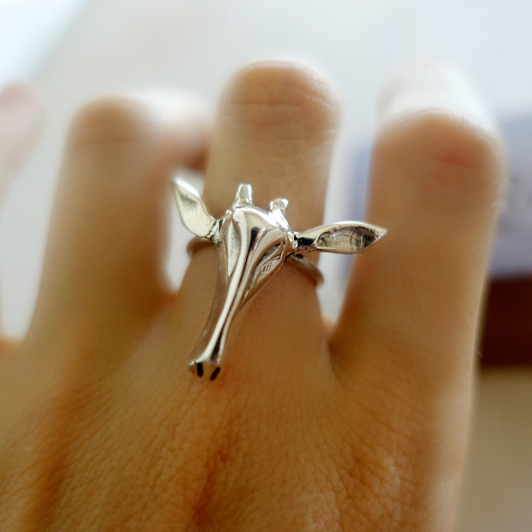 Giraffe Face Asilia Ring