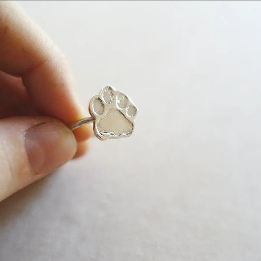 Mara Leopard Footprint Asilia Ring