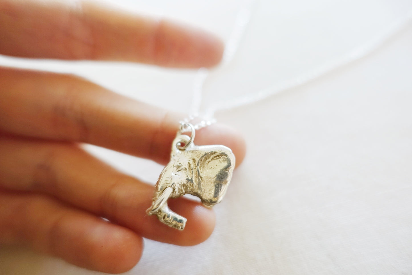 Mara Elephant Head Asilia Necklace