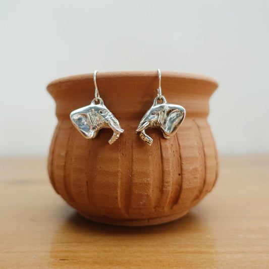 Mara Elephant Head Asilia Earrings