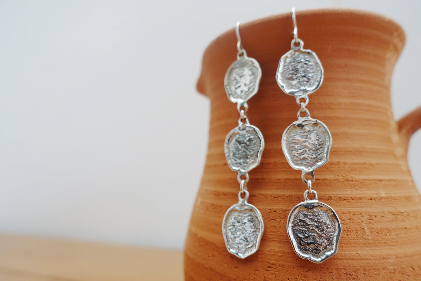 Mara Elephant Footprint Chala Earrings