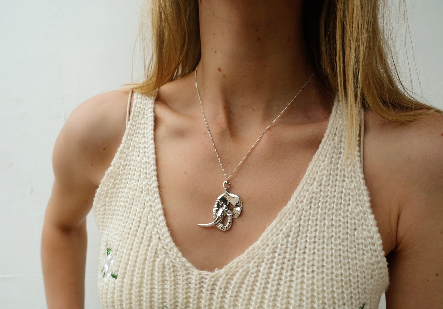 Oldome Elephant Head Asilia Necklace