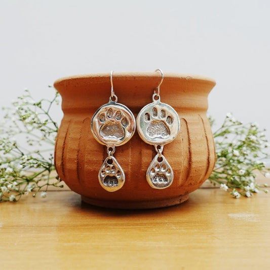 Savannah Paw + Simba Paw Earrings