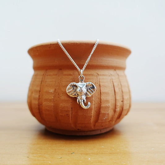 Tsavo Elephant Head Asilia Necklace