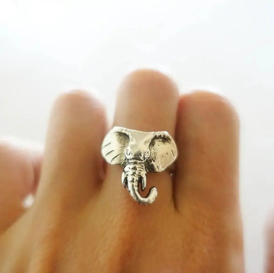 Tsavo Elephant Head Asilia Ring